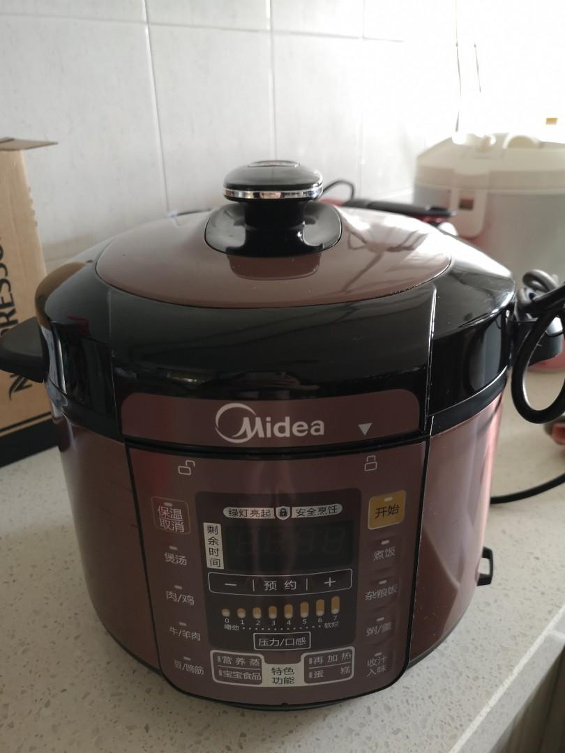 Midea pressure cooker, TV & Home Appliances, Kitchen Appliances