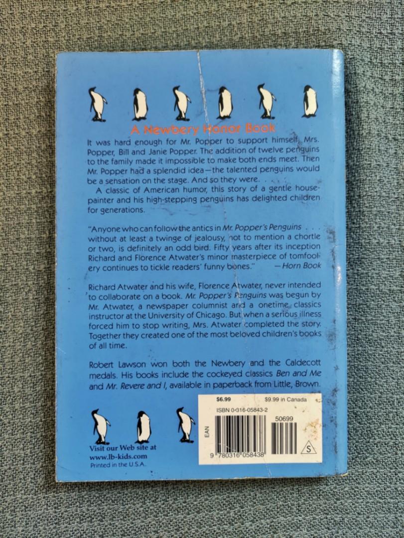 Mr. Popper's Penguins (Category: Designer & Blind Box Toys) located in Quezon City. Submitted by unravelled (Listing ID 1064507573, Image 2). Description: Mr. Popper's Penguins Condition: 8/10.