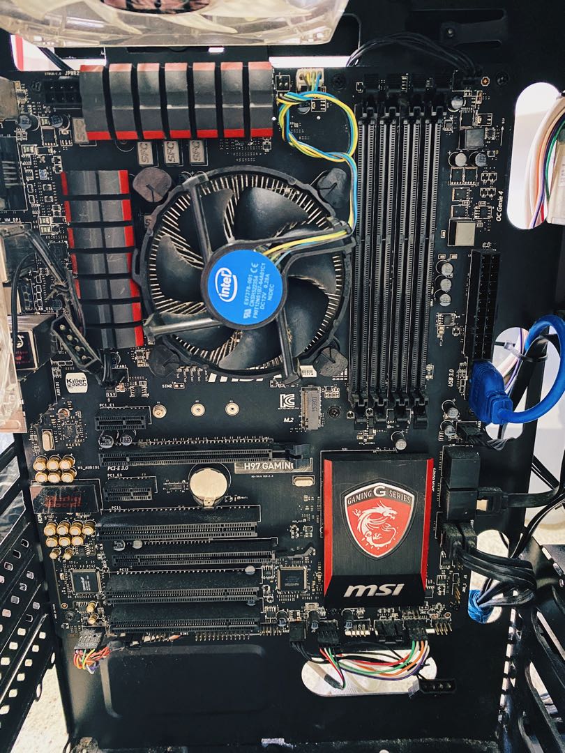 MSI H97 Gaming Motherboard + i54460 CPU, Computers & Tech, Parts
