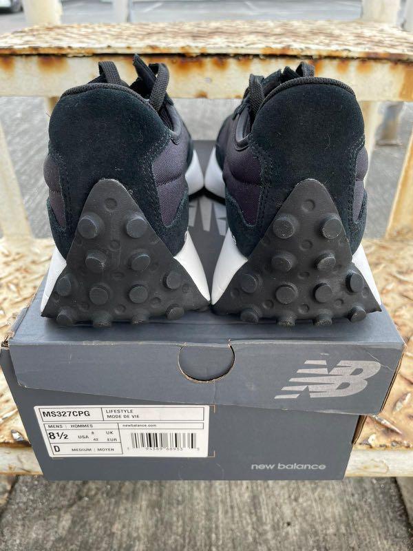 NEW BALANCE 327CPG Black Grey Carousell