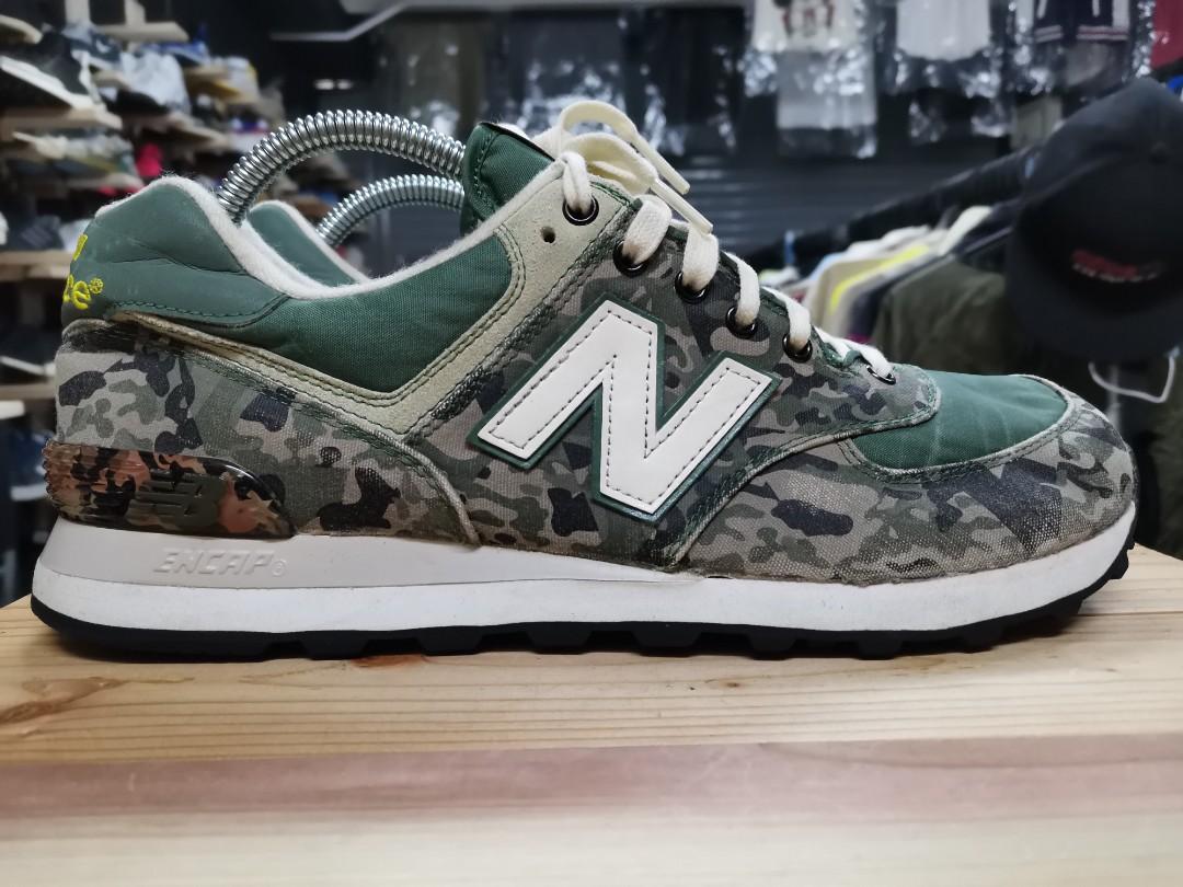 new balance camo tennis shoes