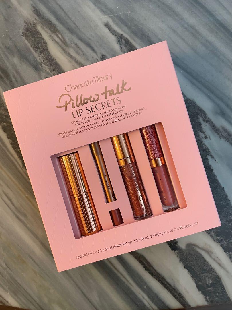 charlotte tilbury pillow talk lip secrets gift set