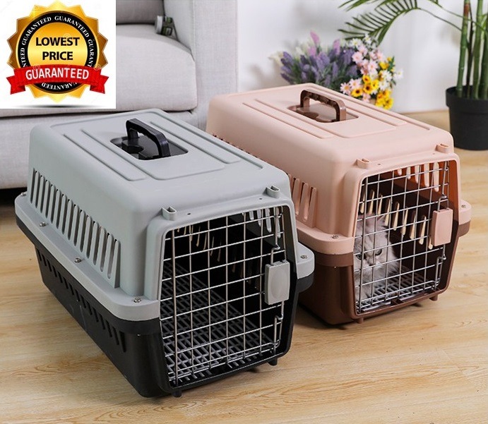 NEW Hot Pet Carrier Cat Cage Dog Cage Kucing Sangkar Anjing Sangkar