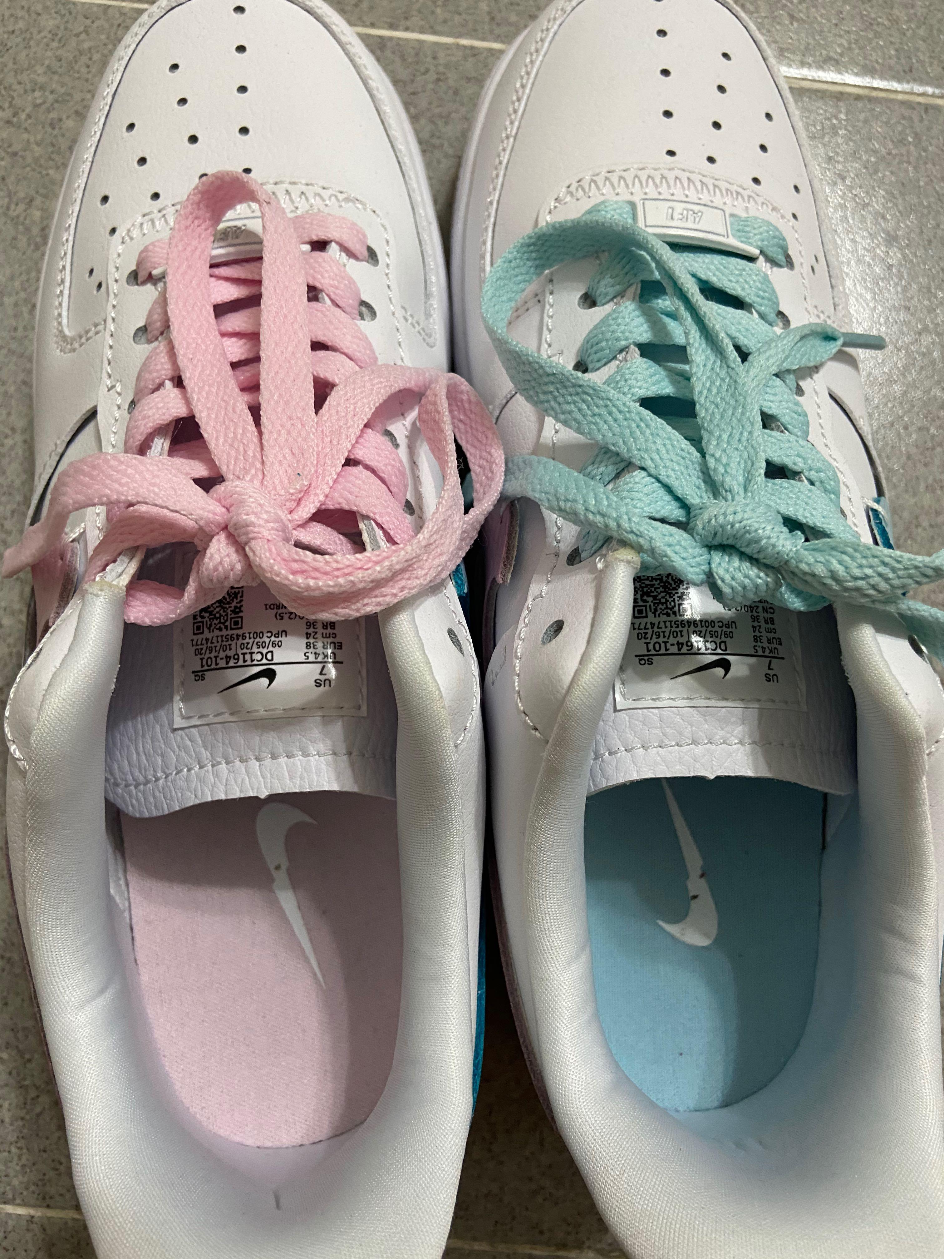 nike air force aqua pink