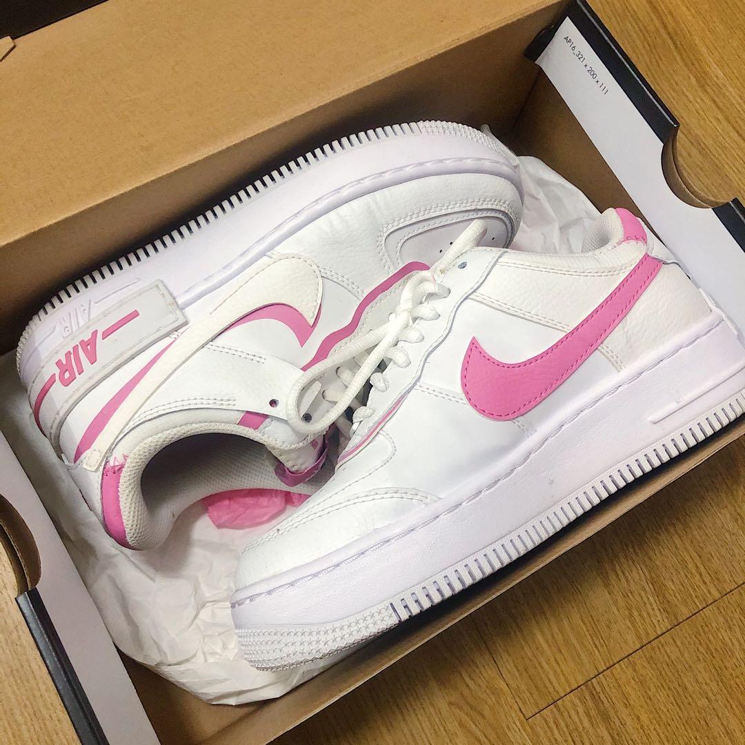 Nike Air Force 1 White Pink