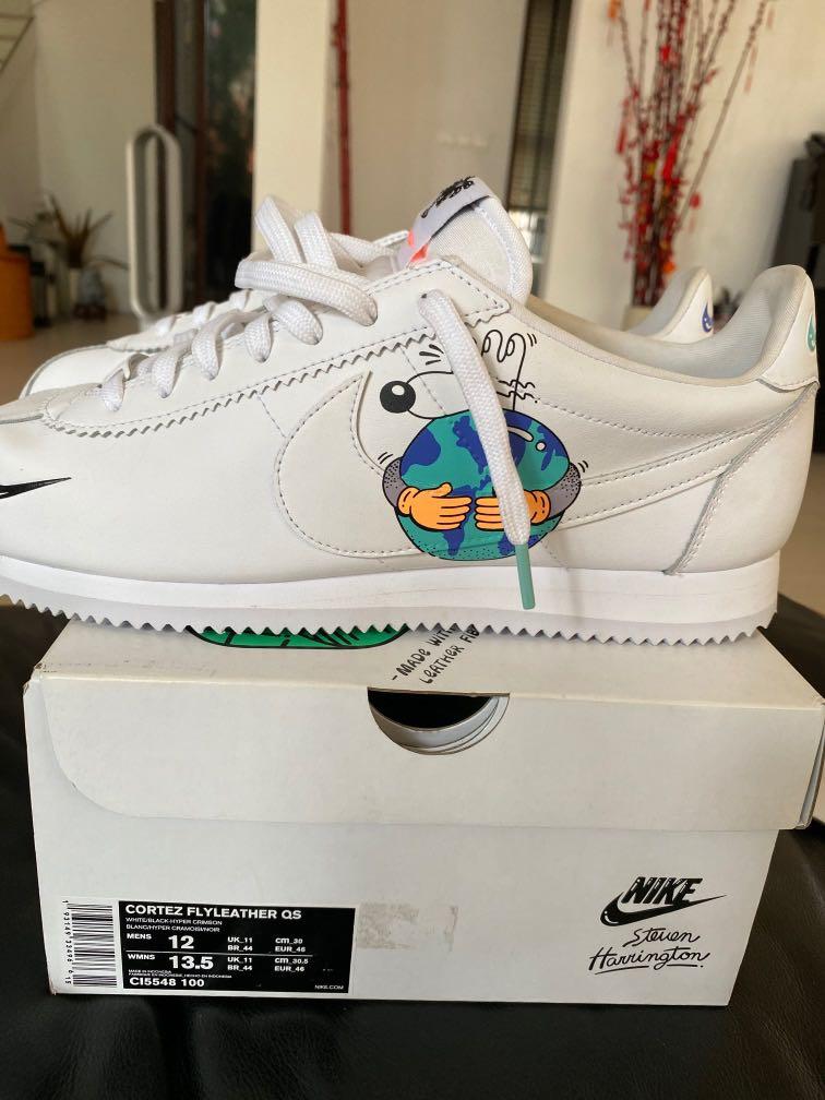 nike cortez as flyleather earth day steve Men's Sneakers on Carousell