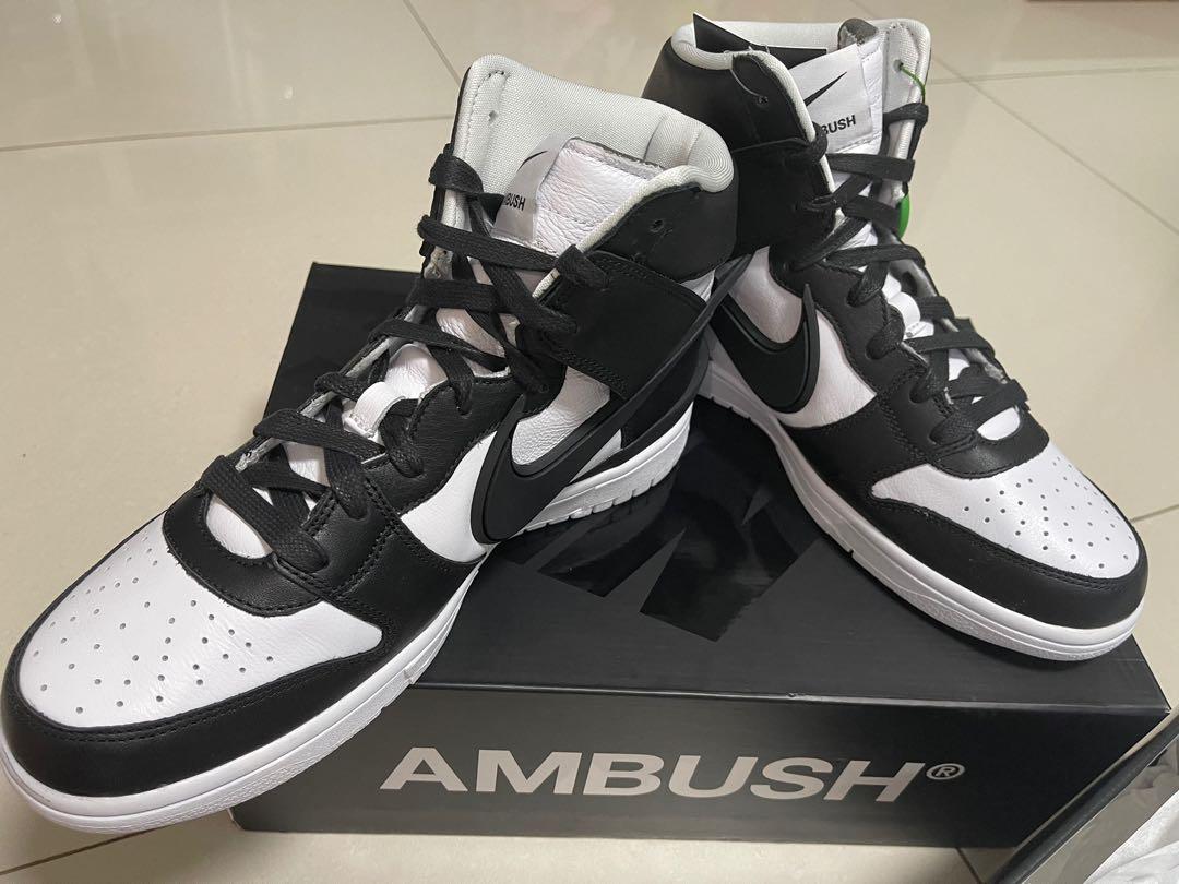 dunk high ambush black white