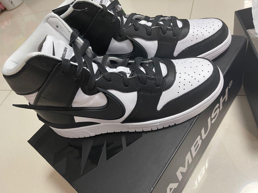 dunk high ambush black white