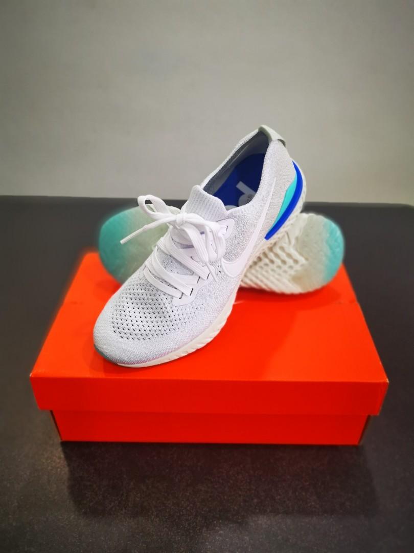 Epic react flyknit 2 women's shoes sale/silver shop
