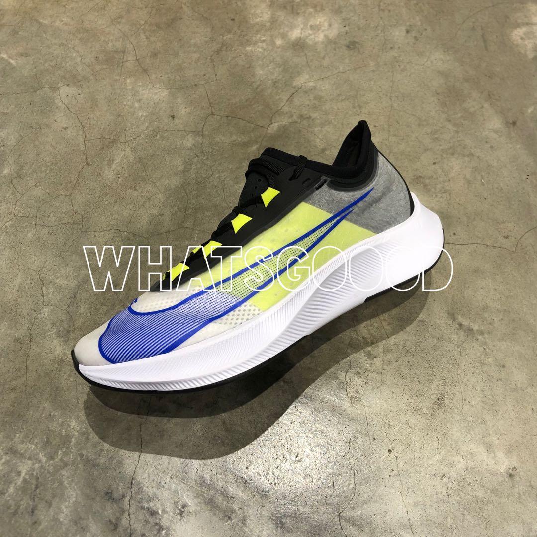 NIKE ZOOM FLY 3 TEMPO ZOOMX X VAPORFLY NEXT % ALPHAFLY RUNNING, 男裝, 鞋, 波鞋-  Carousell