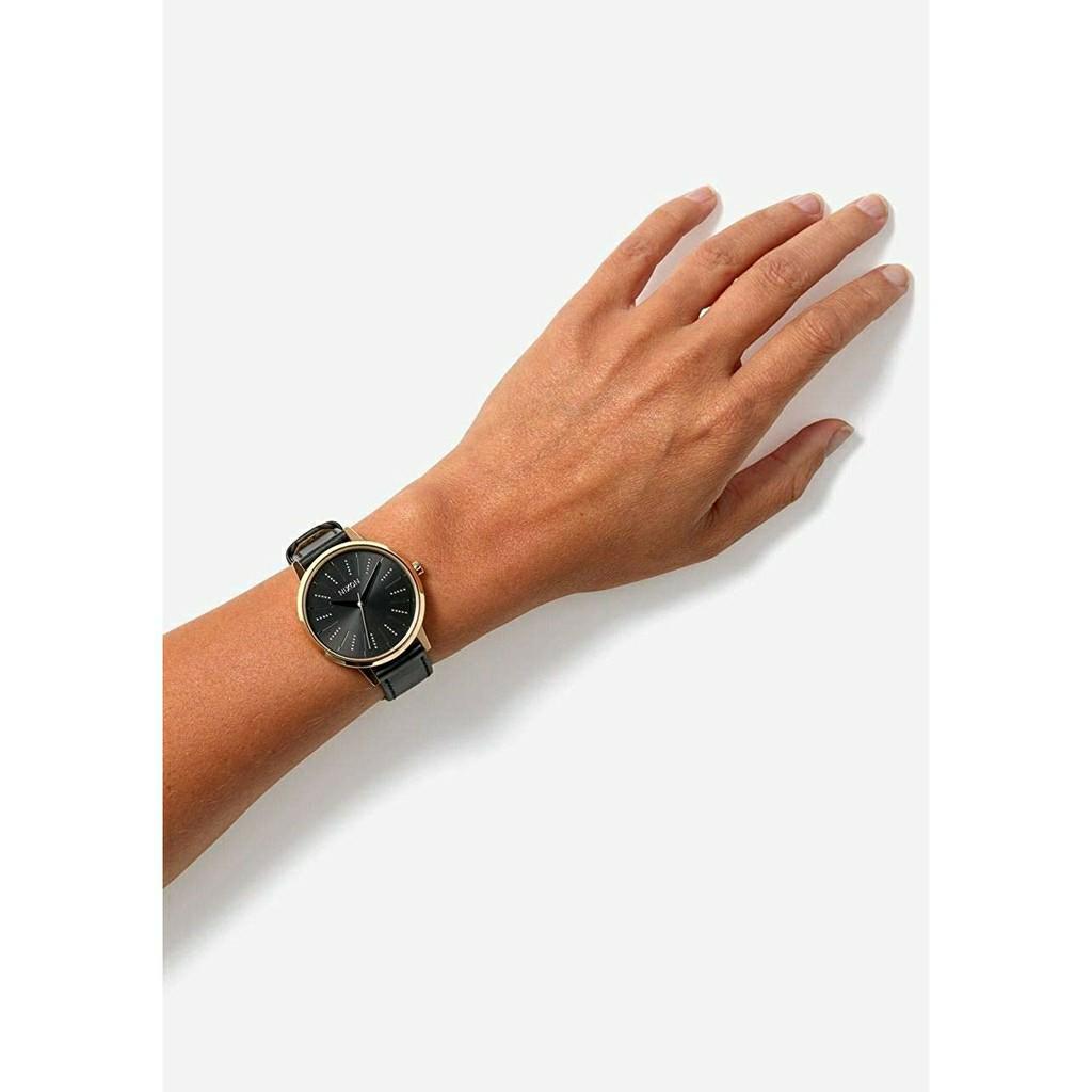 Black nixon store watch women's