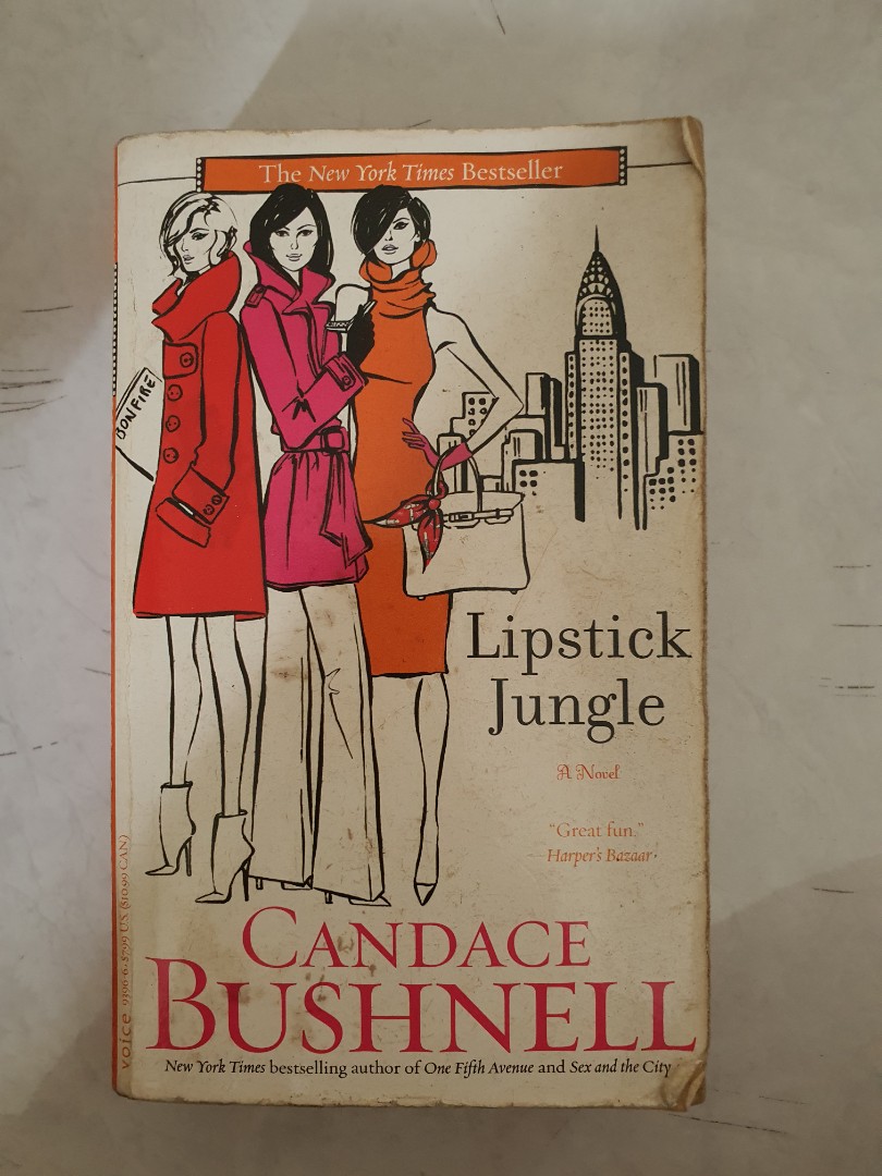 Novel impor "Lipstick Jungle", Buku & Alat Tulis, Buku di Carousell
