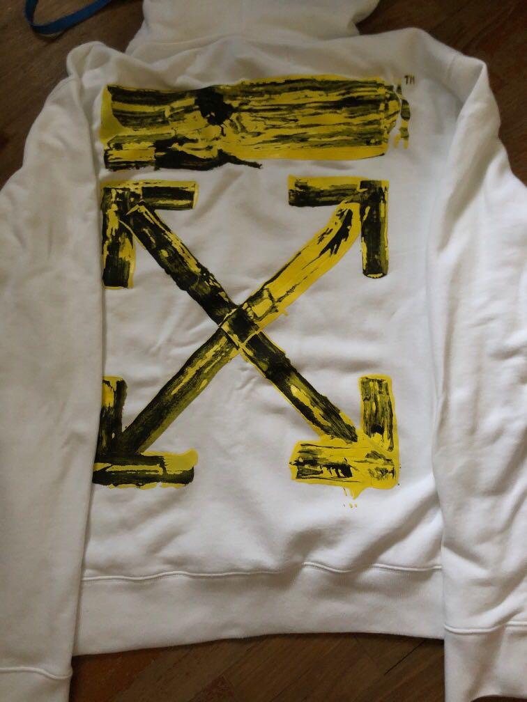 Off White FW2020 Hoodie Cheapest Men s Fashion Tops Sets Hoodies on Carousell