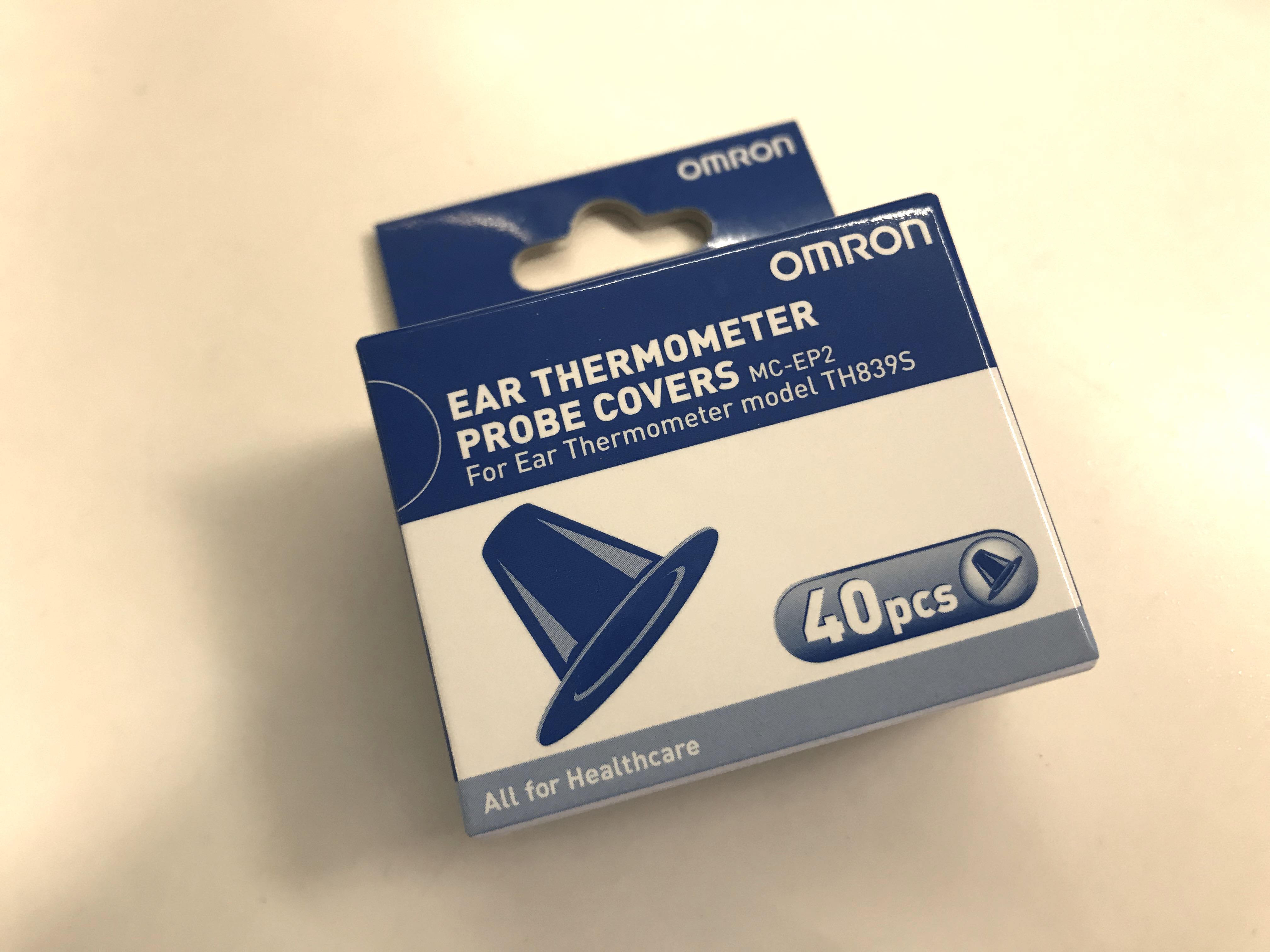 Omron Ear Thermometer Probe Covers, Health & Nutrition, Thermometers on