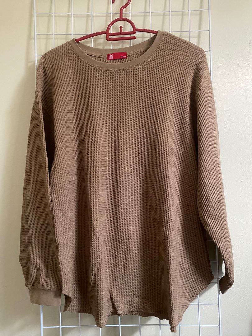 Pdi Waffle Tshirt, Women's Fashion 