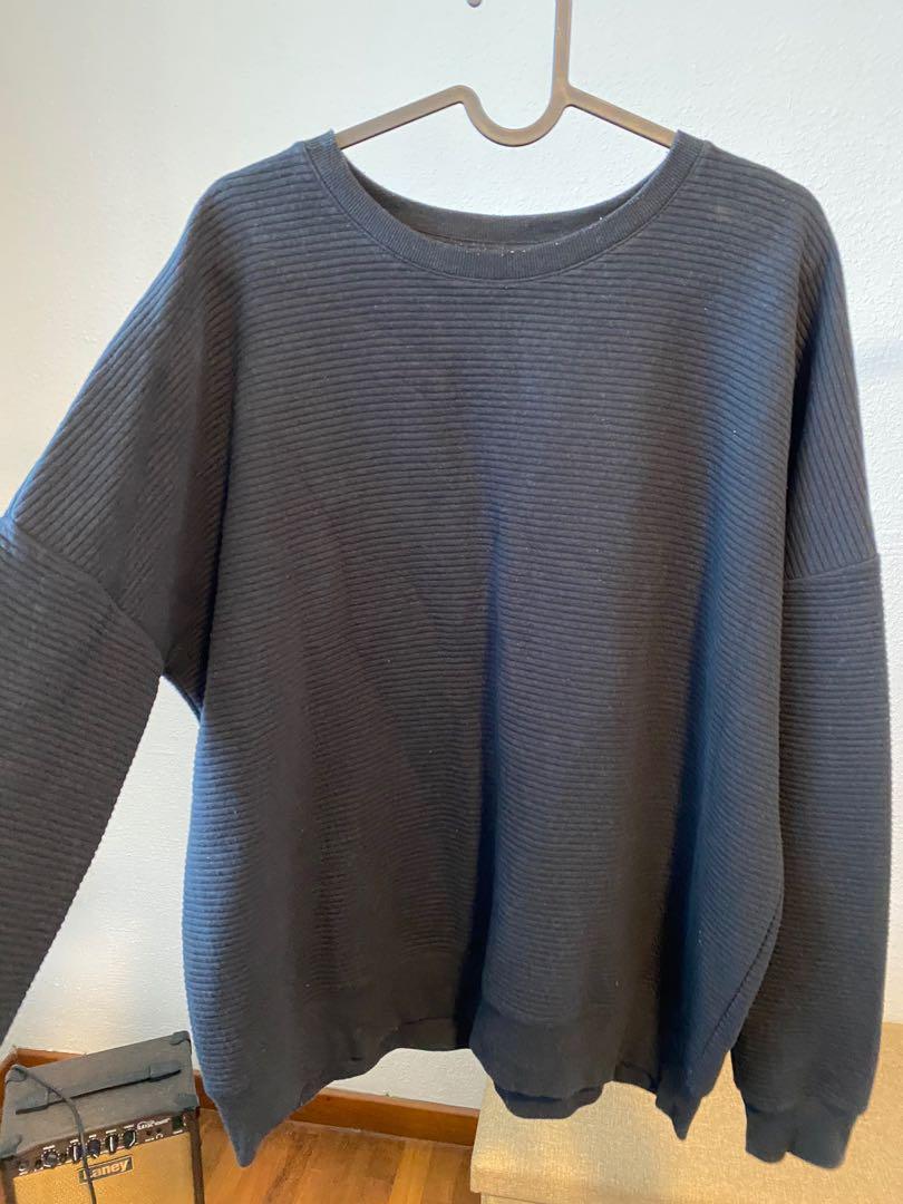 Plus black sweater