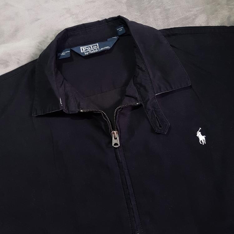 Polo Ralph Lauren Harrington Jacket, Men's Fashion, Tops & Sets, Tshirts &  Polo Shirts on Carousell