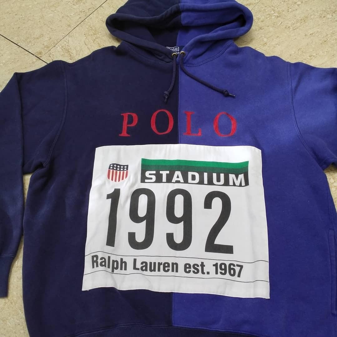 Polo stadium store pullover 1992