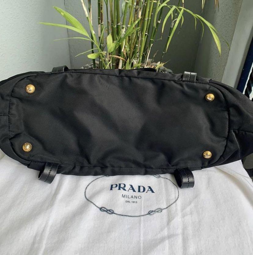 Prada Nylon Jacquard Shoulder Tote Luxury Bags Wallets On Carousell