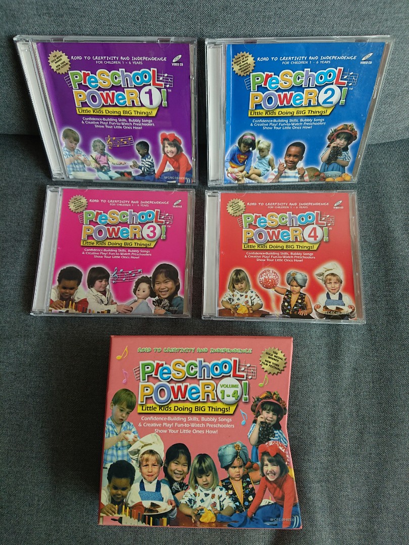 Preschool Power Vol. 18 VCD, 興趣及遊戲, 玩具 & 遊戲類 Carousell