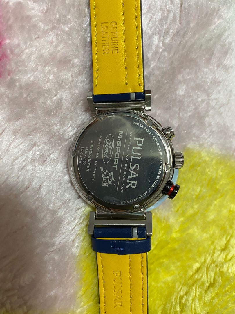 Pulsar Solar Ford M sport watch Seiko 2nd Brand