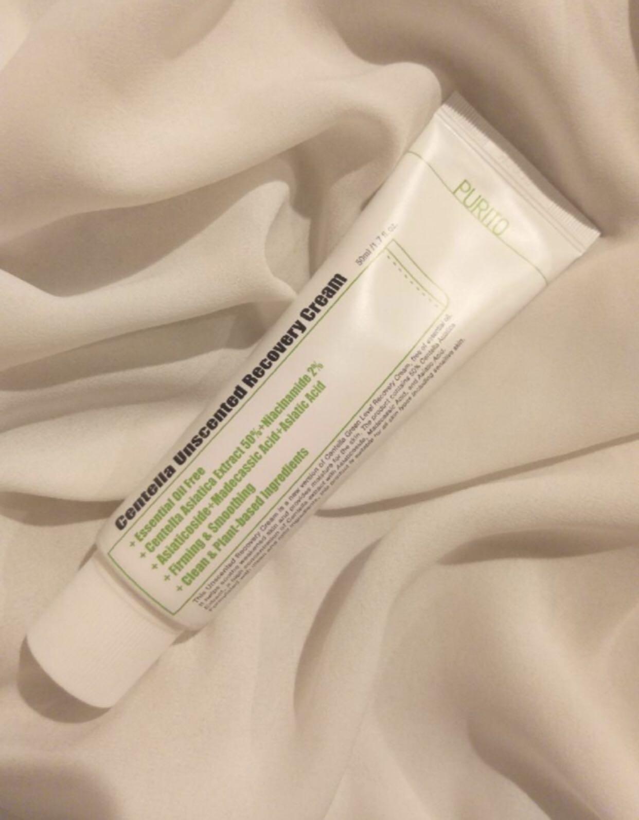 purito centella unscented recovery cream