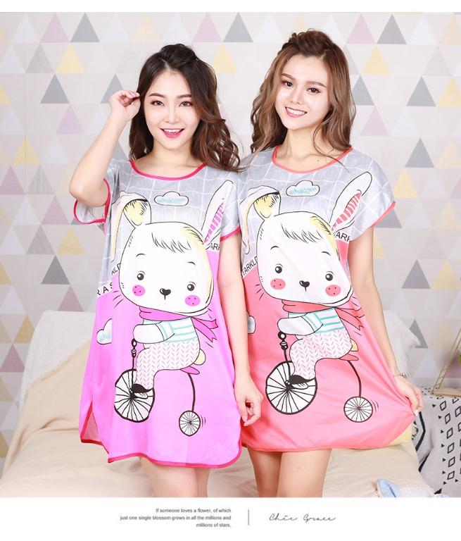 Cartoon top night dress
