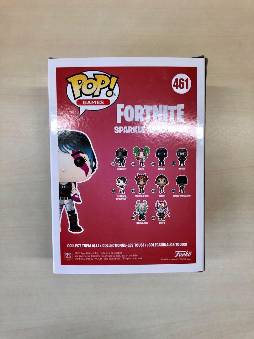 Rare Funko Pop Fortnite Sparkle Specialist 461, Hobbies & Toys, Toys &  Games on Carousell
