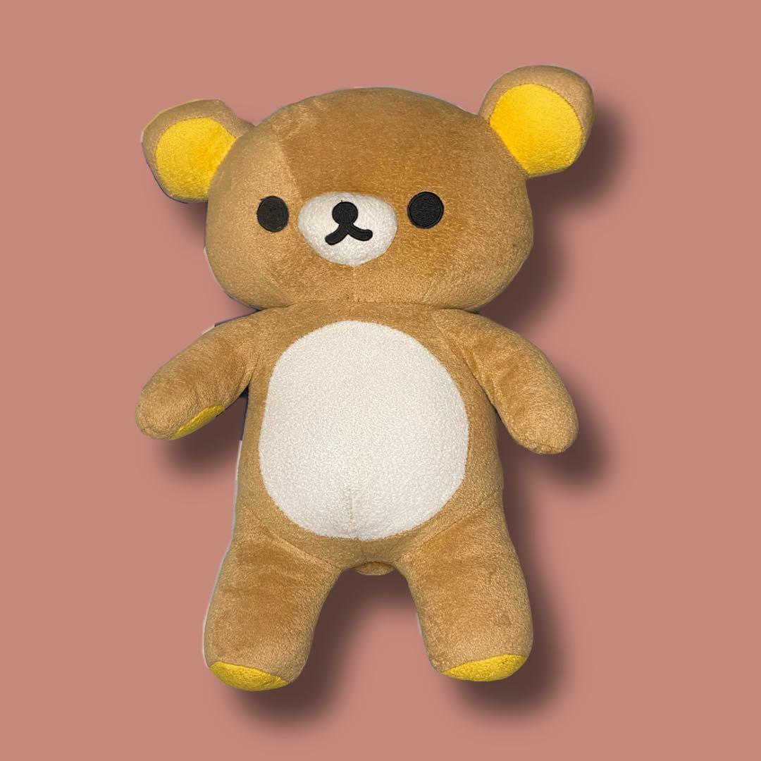 Rilakkuma plush with zipper hot sale