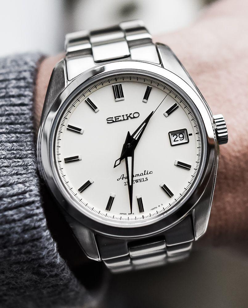 seiko sarb035 sarb sarb033 men's dress watch seiko cream dial cheapest  price dress watch skx alternative rolex oyster perpetual alternative  automatic watch white dial, Luxury, Watches on Carousell