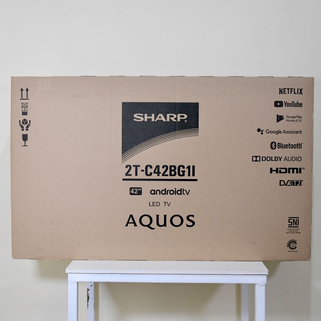 Sharp Aquos Smart Tv 42 Inch Seri 2t C42bg1i Bukan Sony Samsung Lg Coocaa Elektronik Tv Perlengkapan Hiburan Di Carousell