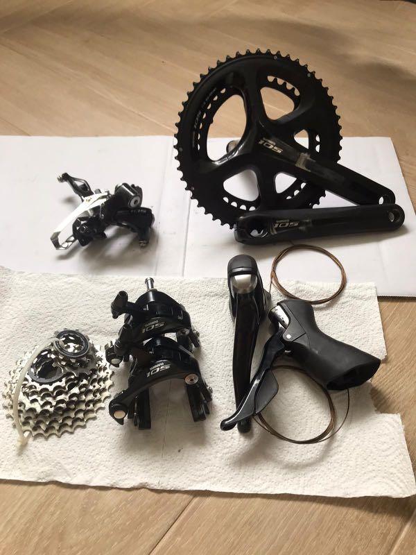 full shimano 105 groupset