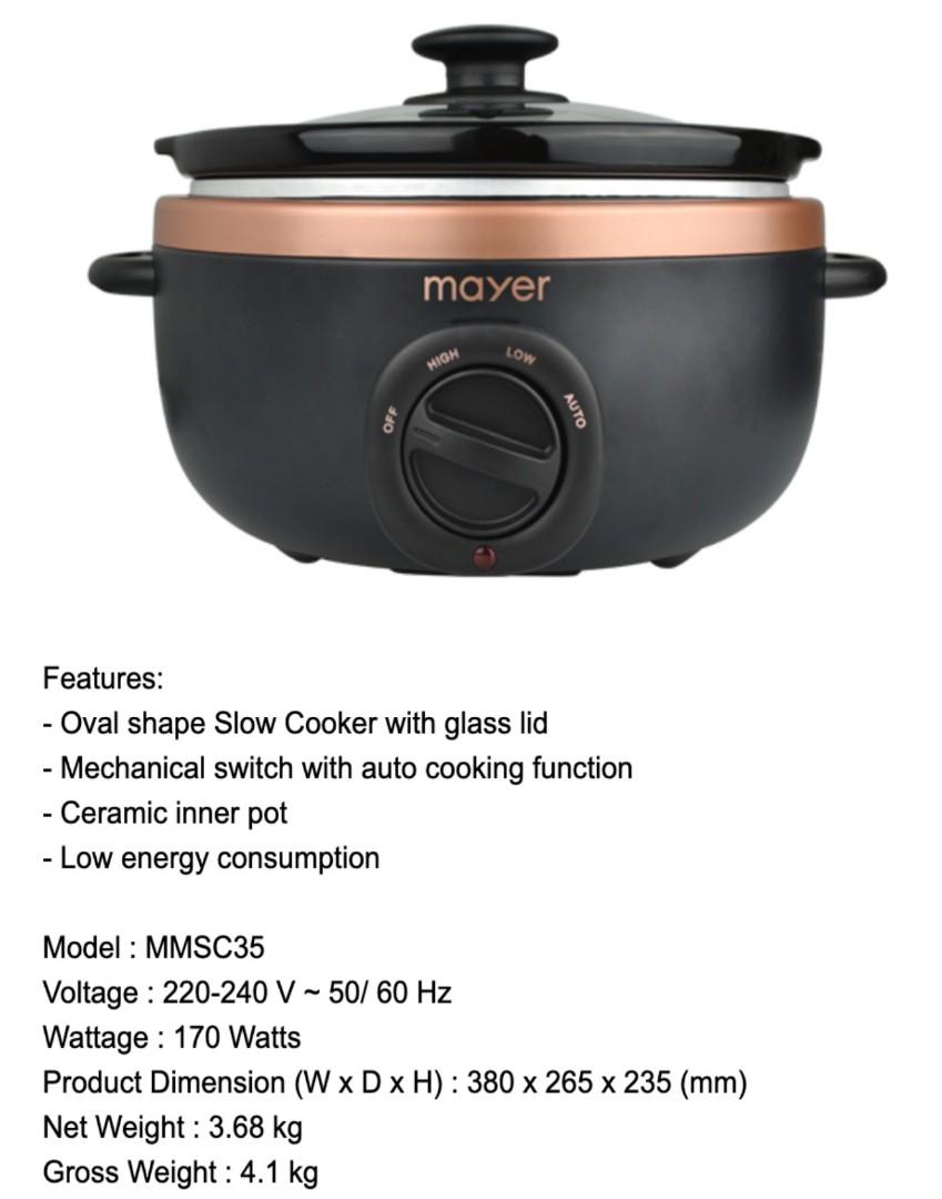 pressure cooker vs slow cooker energy consumption