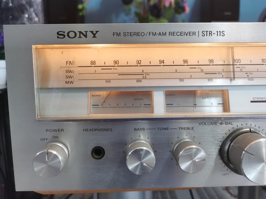 SONY STR11S Stereo Receiver. Made in Japan, Audio, Portable Audio