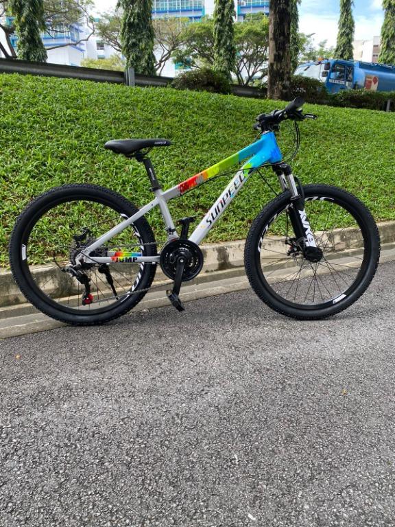 Sunpeed Jump 24 Bicycle Mountain Bikes Bicycles Pmds Bicycles Mountain Bikes On Carousell