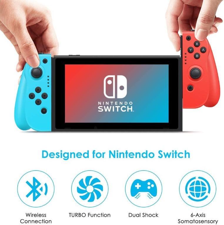 T13 Switch controllers for Nintendo Switch, Bluetooth Wireless Gamepad ...