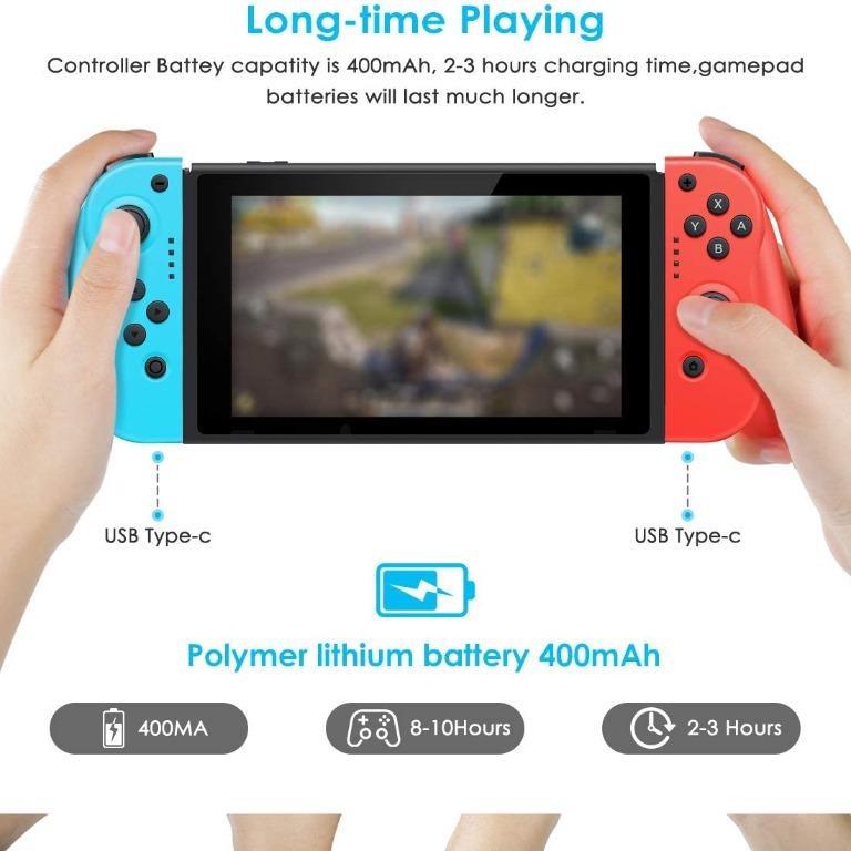 T13 Switch controllers for Nintendo Switch, Bluetooth Wireless Gamepad ...
