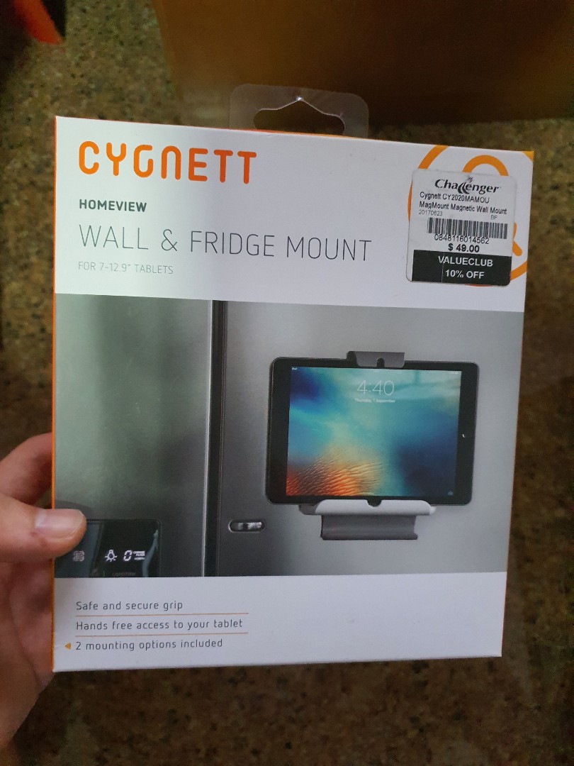 Tablet Wall & Fridge Mount, Mobile Phones & Gadgets, Mobile & Gadget