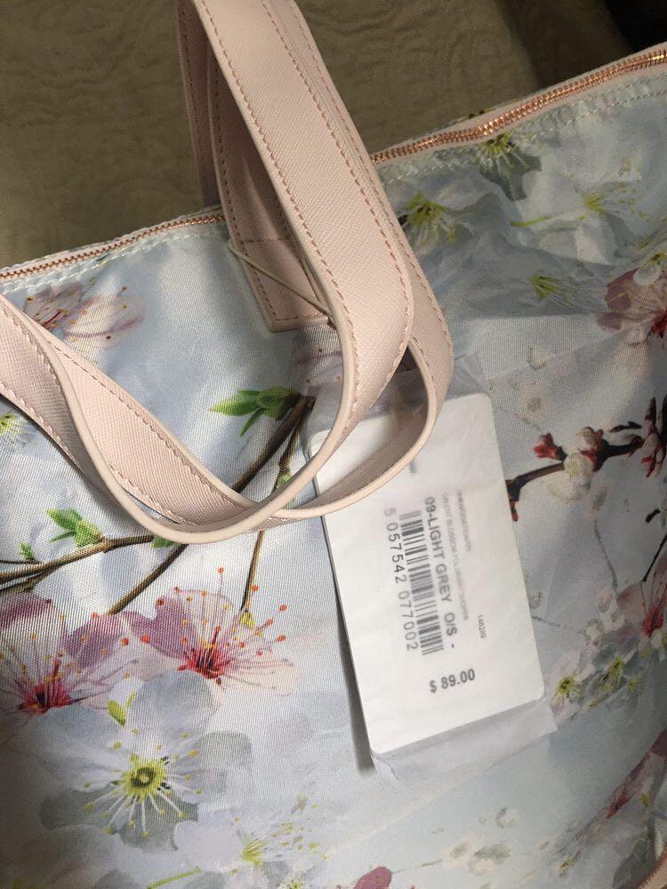Ted baker on sale foldaway shopper sale