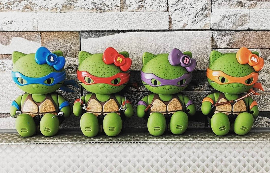 Vivid Mcdonald's Unveils Epic Teenage Mutant Ninja Turtles X Hello Kitty And Friends Collab Wallpaper Art