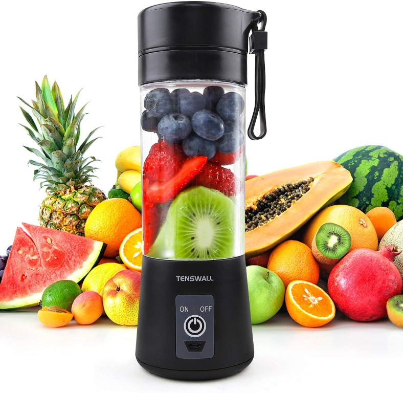 TENSWALL Mini Portable Blender, 380ml Personal Blender Smoothie Maker