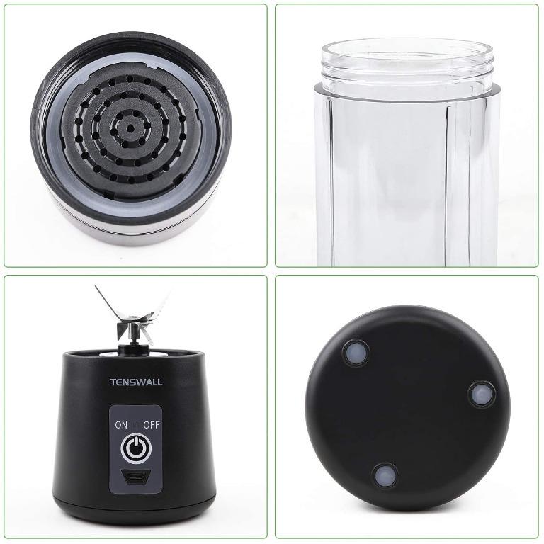 TENSWALL Mini Portable Blender, 380ml Personal Blender Smoothie Maker