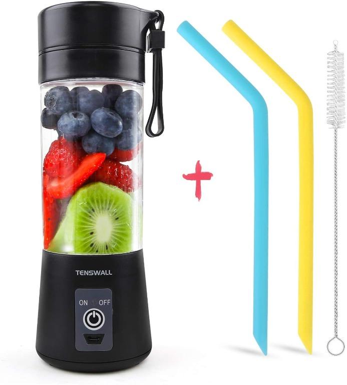 TENSWALL Mini Portable Blender, 380ml Personal Blender Smoothie Maker