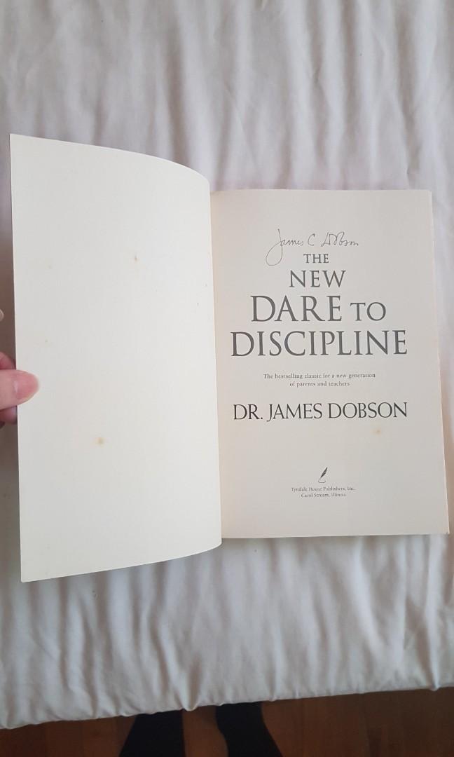 The New Dare to discipline by Dr James Dobson, Hobbies
