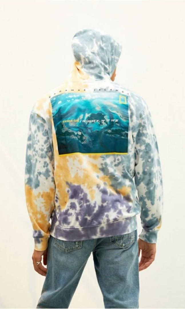 national geographic tie dye sweatshirt