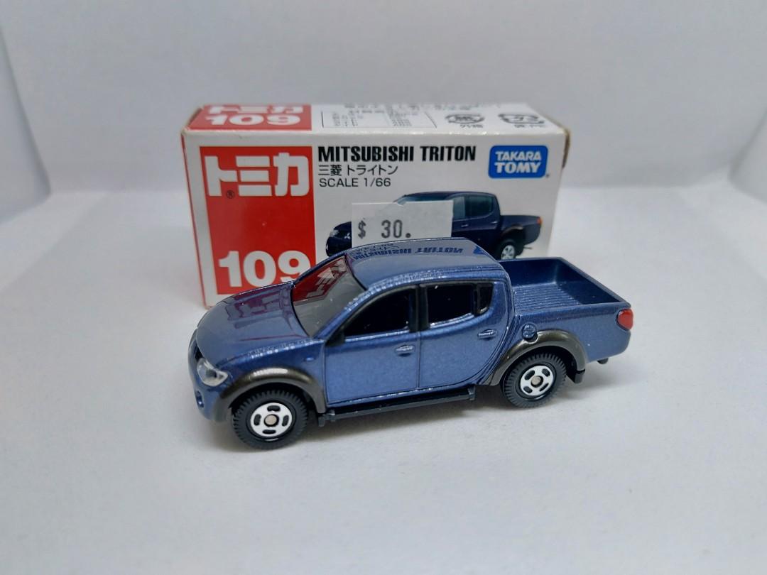 box Miniature Car Takara Tomy Tomica ‡‚109 Mitsubishi Triton 