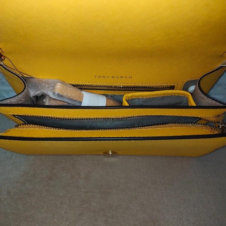Tory Burch Emerson Combo Crossbody Bag w/ Tags - Yellow Crossbody