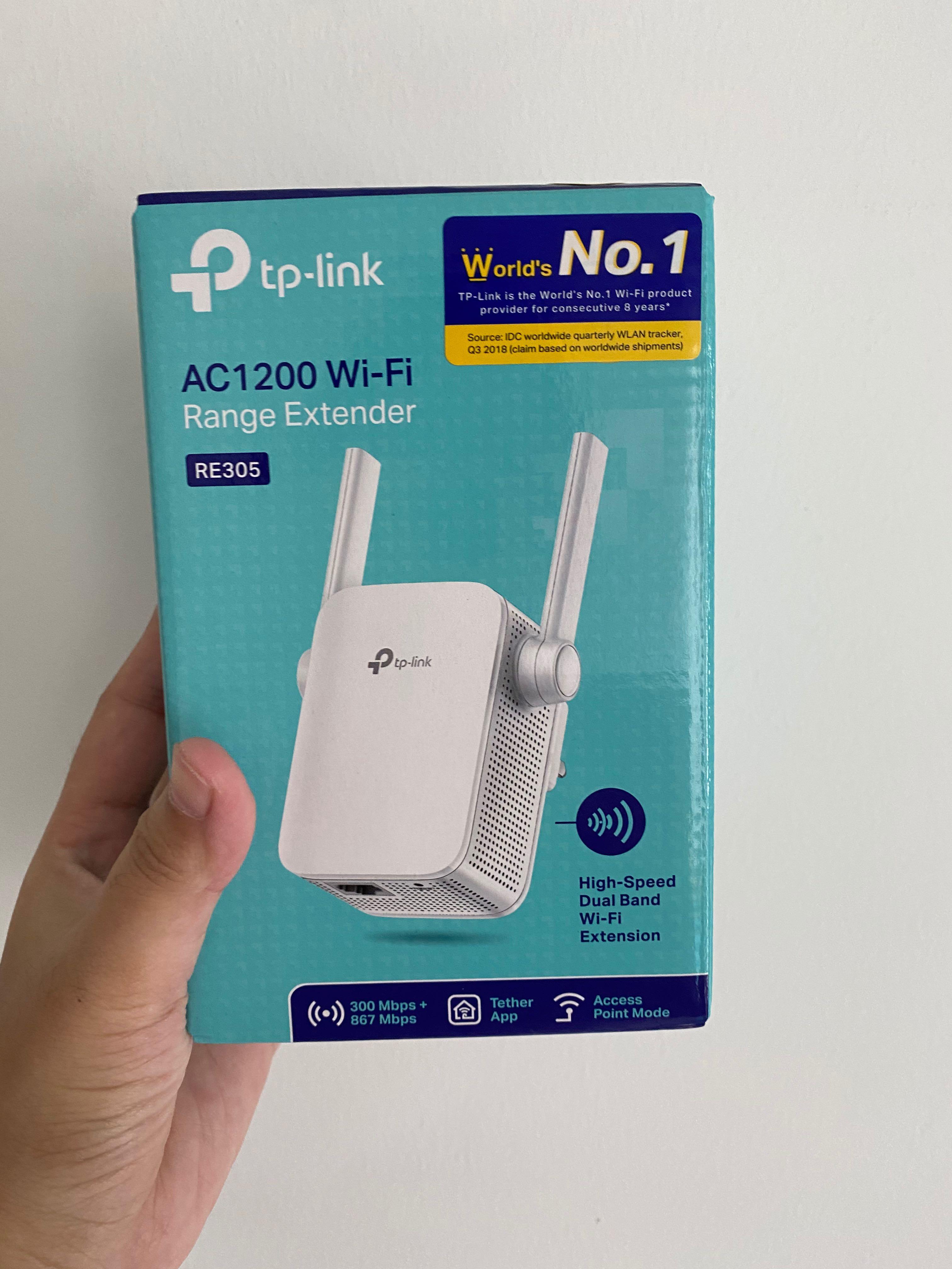 Tp Link Wifi Extender Re305 Electronics Computer Parts Accessories On Carousell