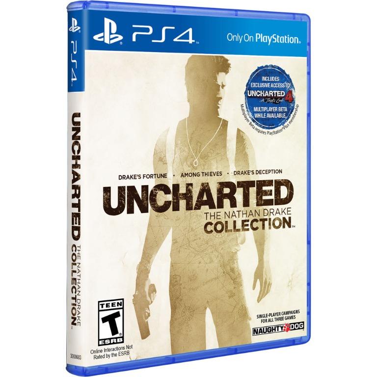 Uncharted Nathan Drake Collection For Ps4 Video Gaming Video Games Playstation On Carousell
