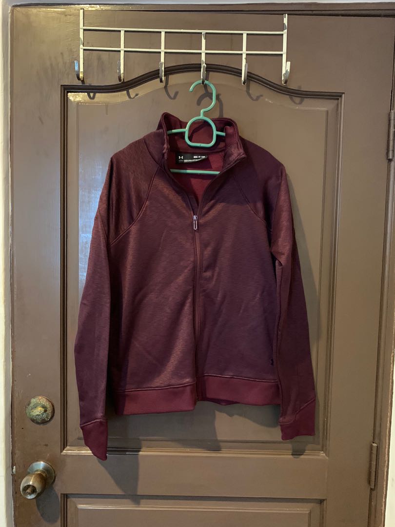 under armour leather jacket